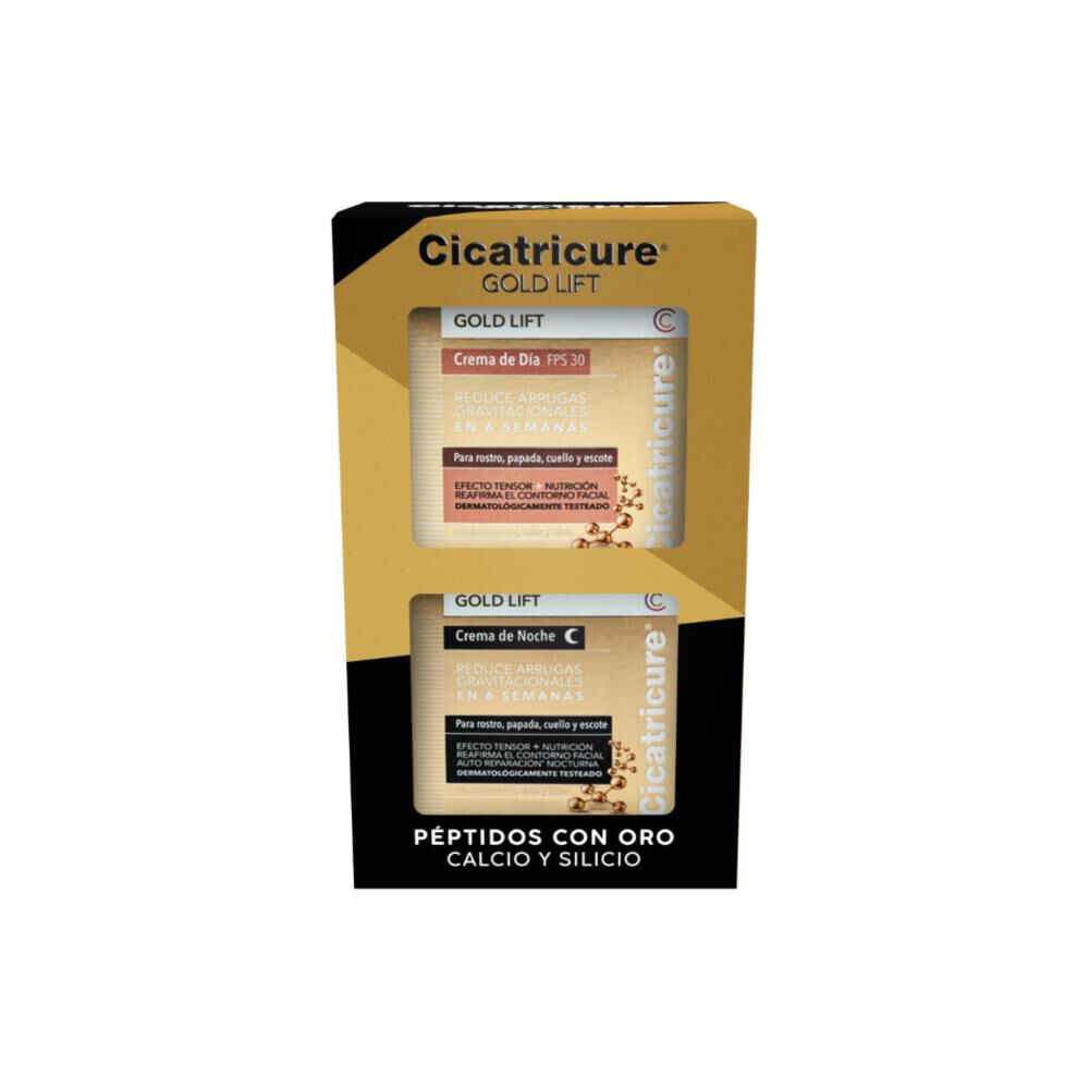Pack Cicatricure Gold Lift Crema D&iacute;a 50 Gr + Gold Lift Crema Noche 50 Gr image number 0.0