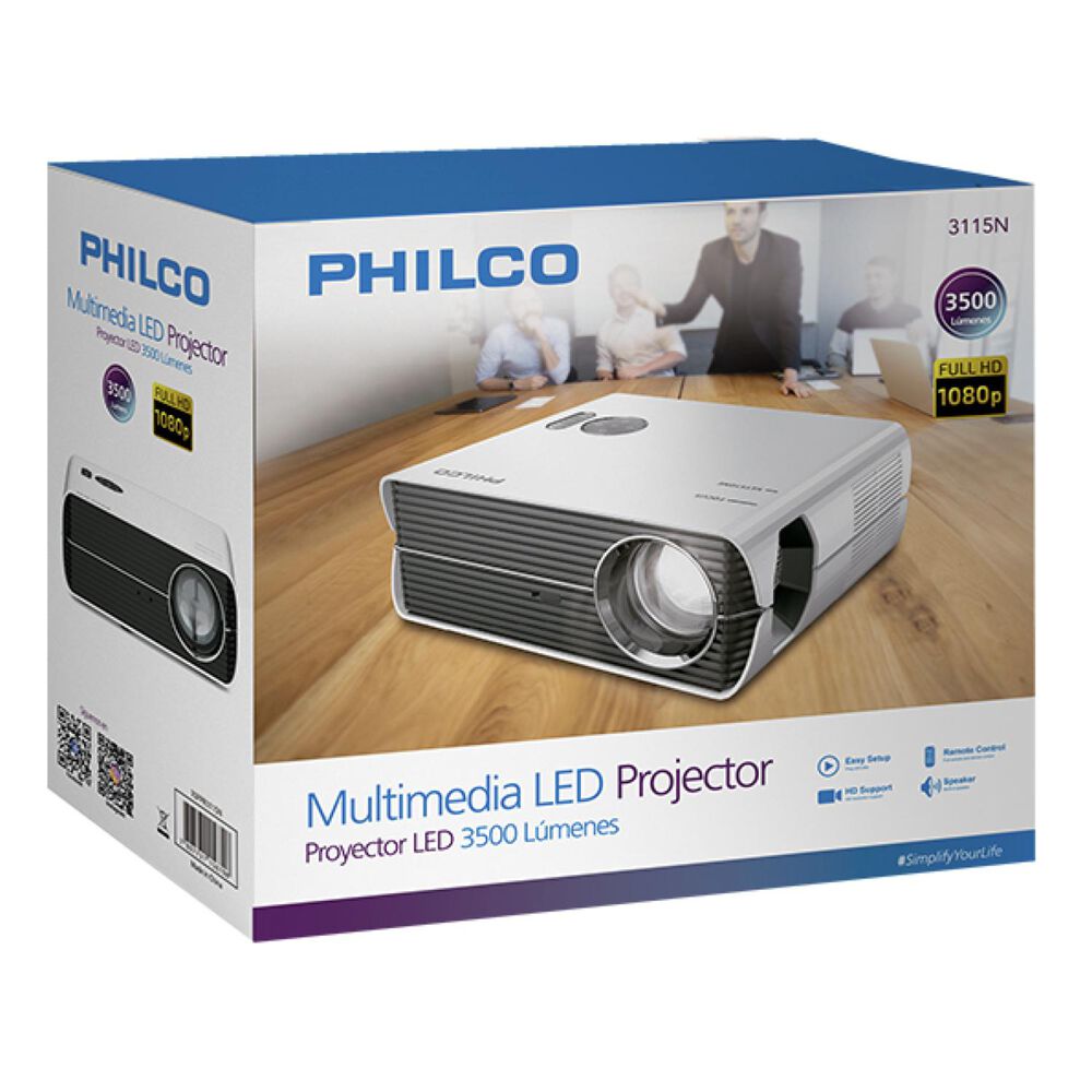 Video Proyector 3500 Lumenes Fhd Hdmi Usb Gris 3115n image number 4.0
