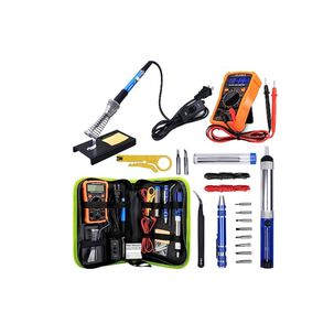 Kit De Soldadura Soldador Multimetro Con Accesorios