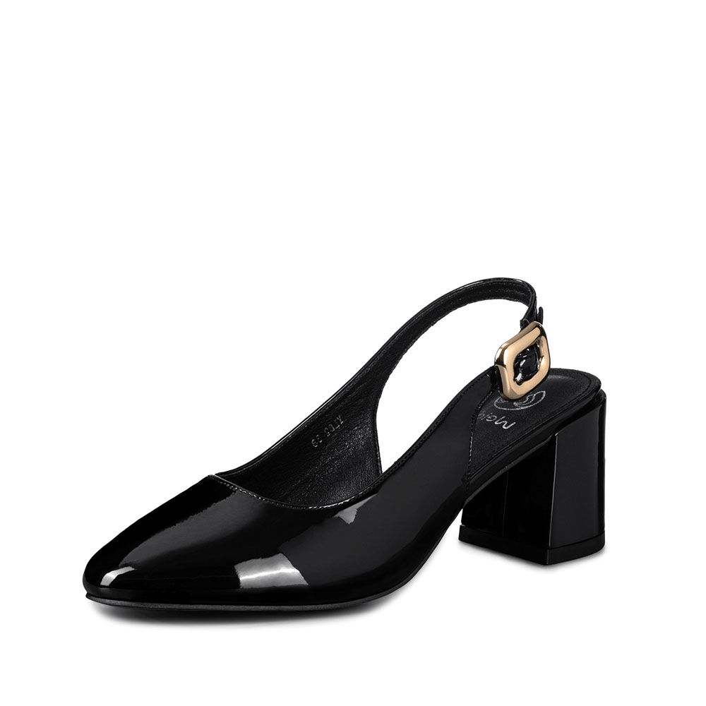 Zapato Casual Tacones Charol Verano Mujer Weide Yl82 image number 6.0