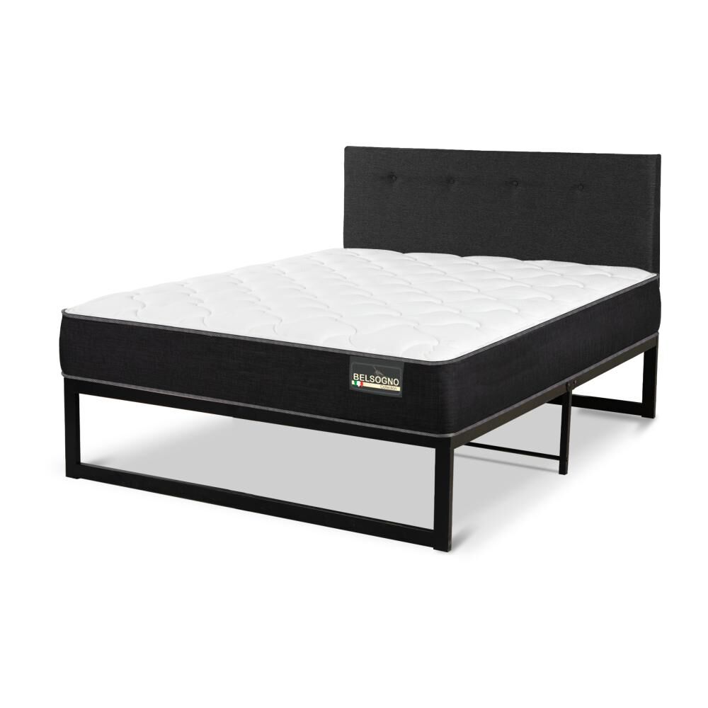 Cama Iron Smart Belsogno Plus / 1.5 Plazas / Base Normal image number 1.0