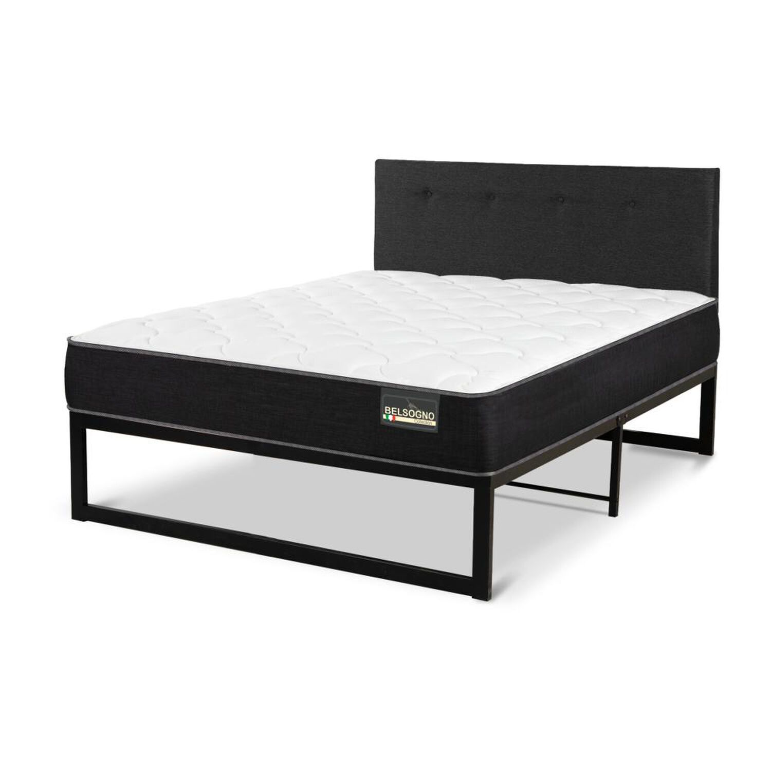 Cama Iron Smart Belsogno Plus / 1.5 Plazas / Base Normal image number 1.0