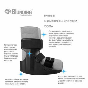 Bota Inmovilizadora Premium Corta Talla L- Blunding