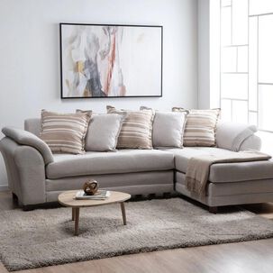 Sofá Seccional Derecho Living Factory Mustang / 4 Cuerpos