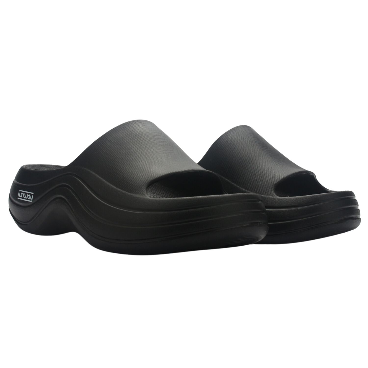 Sandalia Mujer Casual Negro Funway Beach-35 image number 4.0
