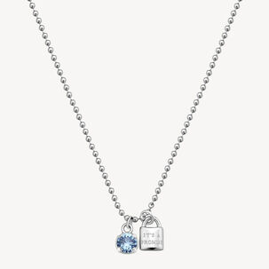 Collar Brosway Bein009 Plateado Mujer