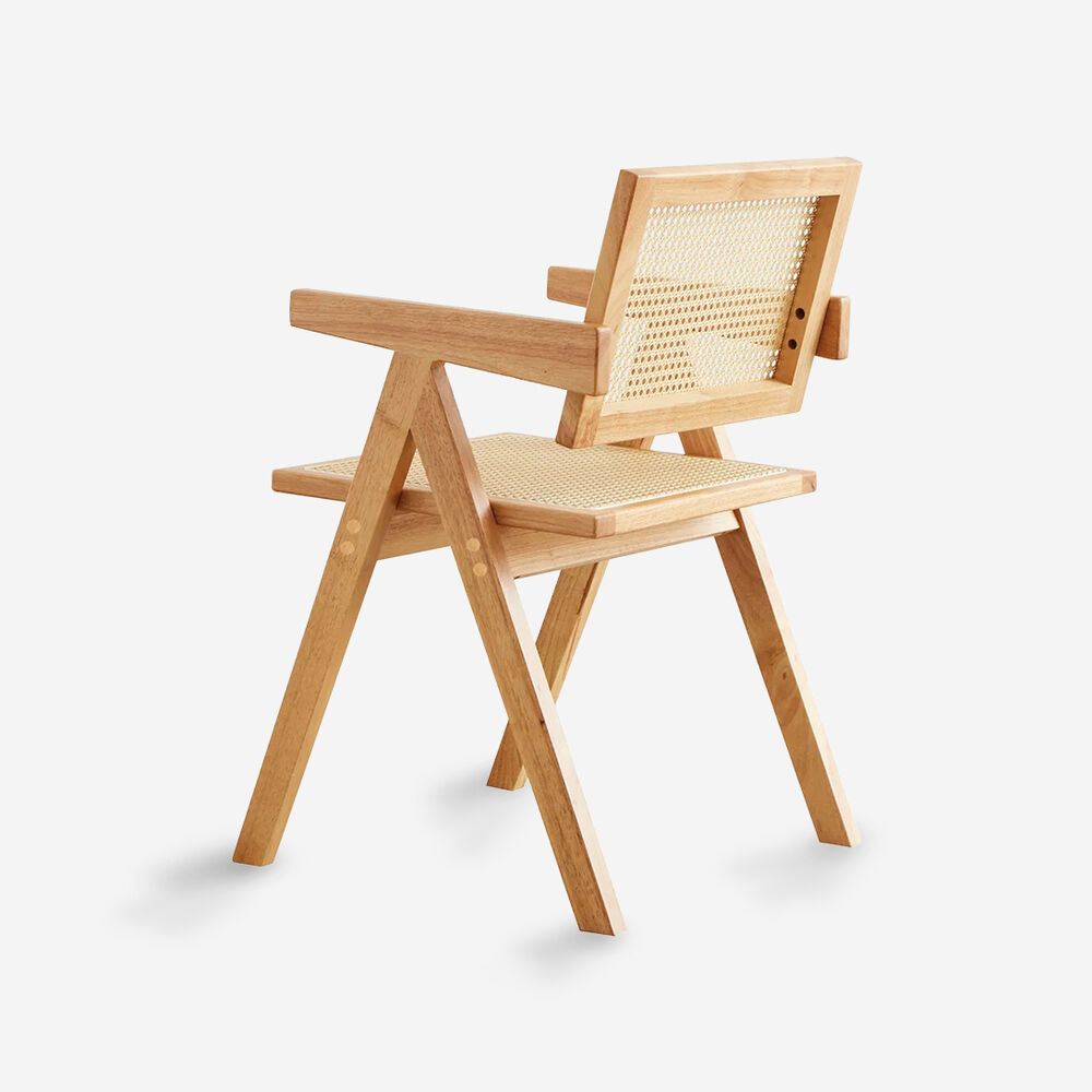 Pack 4 Sillas De Comedor Chandigarh Madera Natural image number 4.0