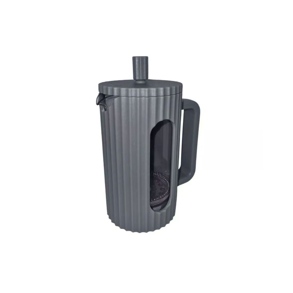 Cafetera Embolo Amalfi Gris 600 Ml Oroley image number 2.0