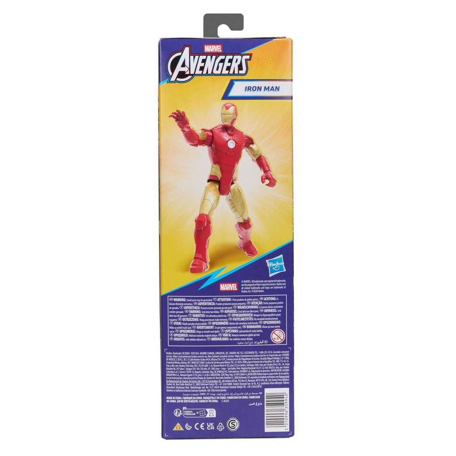 Figura De Acci&oacute;n Marvel Avengers Titan Hero Series Iron Man image number 7.0