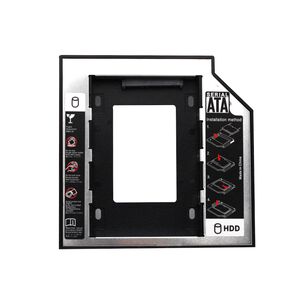 Caddy Para Disco Ssd O Hdd De 2.5" Sata / 9.5mm High Speed