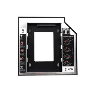 Caddy Para Disco Ssd O Hdd De 2.5" Sata / 9.5mm High Speed