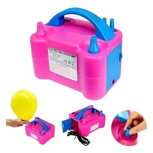 Inflador De Globos El&eacute;ctrico 600w Con 2 Boquillas