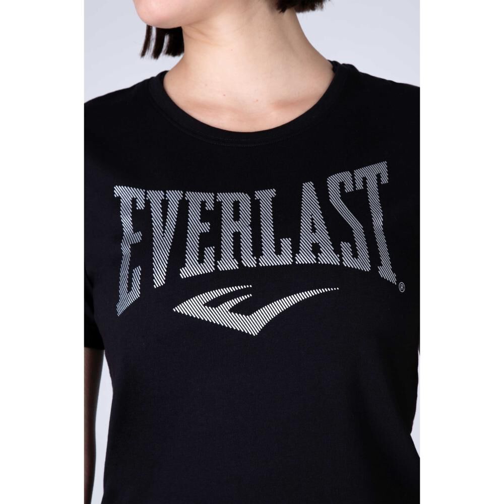 Polera M/c Refine Negro Everlast image number 2.0