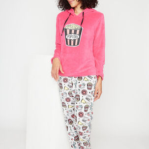 Pijama De Coral Fleece Mujer 60.1519m Kayser