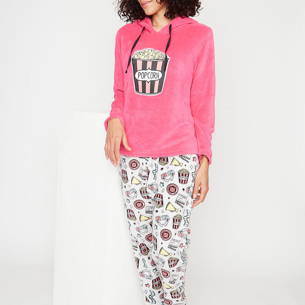 Pijama De Coral Fleece Mujer 60.1519m Kayser image number 0.0