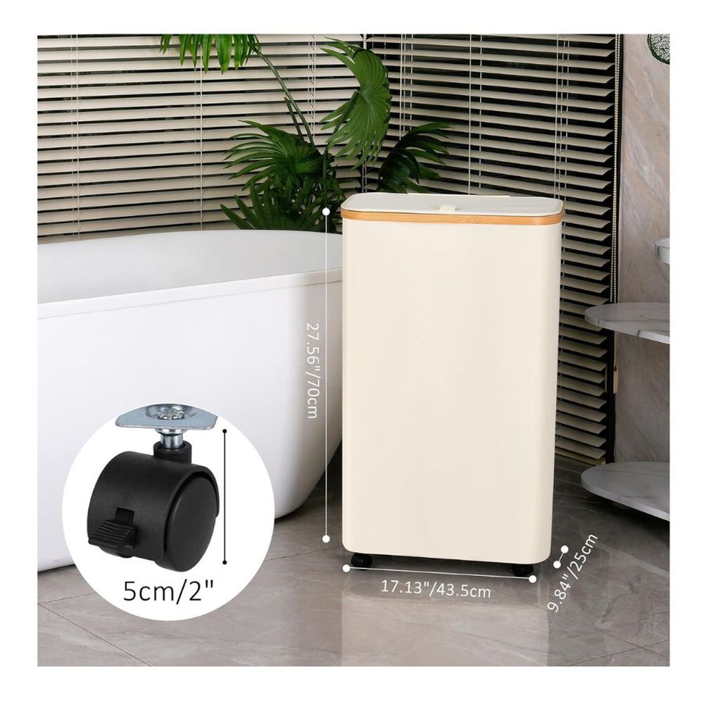 Cesto Ropa Sucia 75l Con Tapa Bolsa Extraible image number 1.0