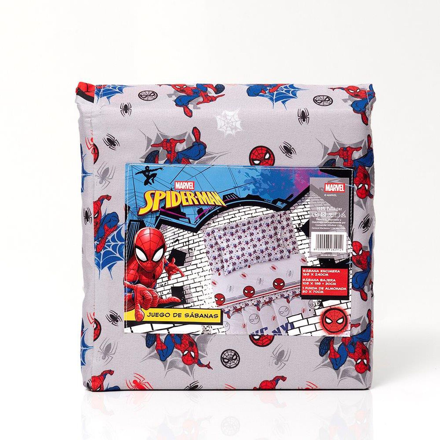 Sabana 1.5 Plazas Marvel Spiderman New York image number 2.0