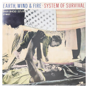 Earth, Wind & Fire - System Of Survival | 12" Maxi Single Usado