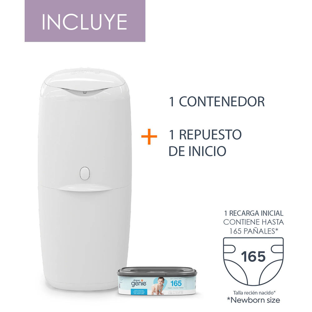 Basurero De Pa&ntilde;al Modelo Compac image number 2.0