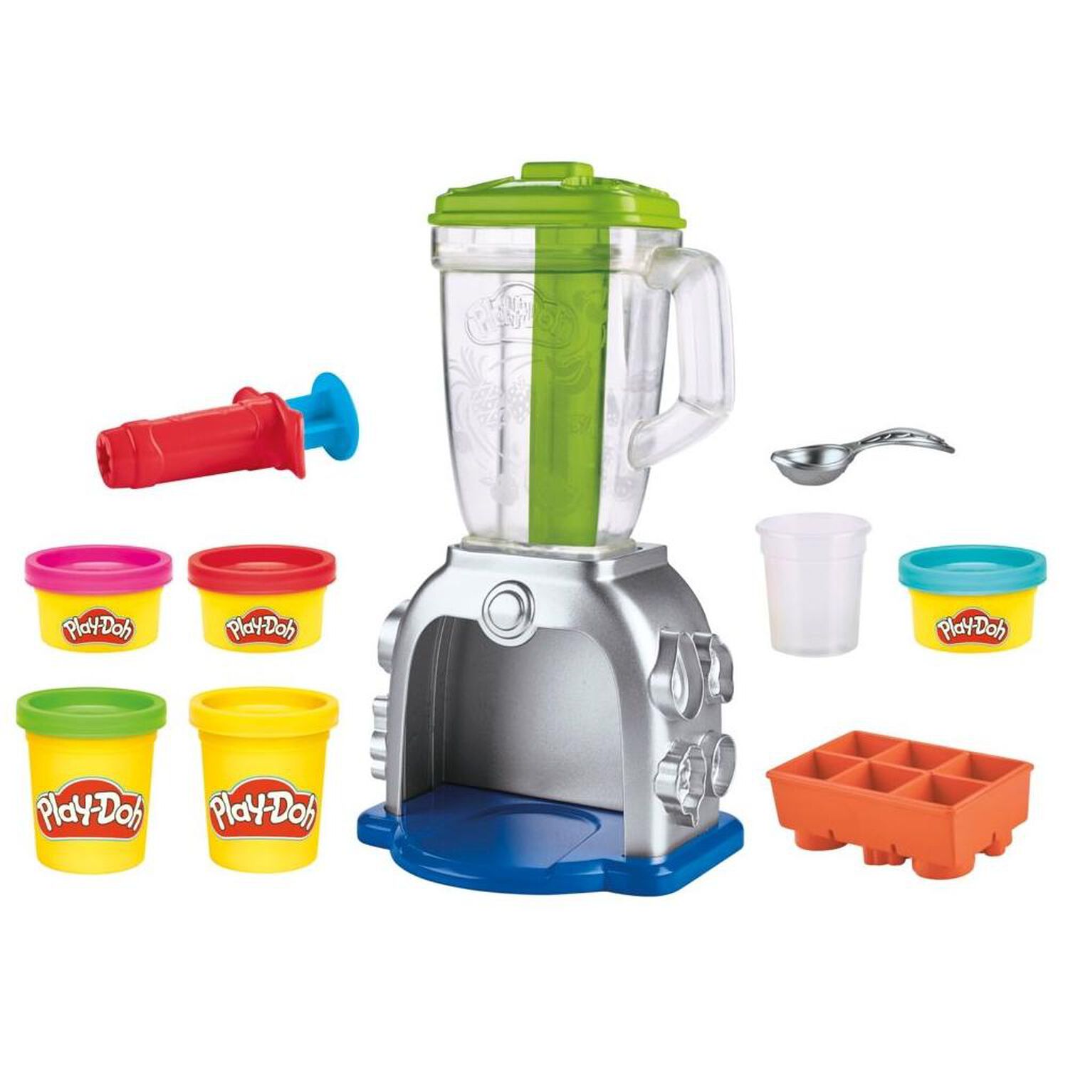 Masas Y Plastilinas Play Doh Kitchen Creations Licuadora De Batidos Coloridos image number 8.0