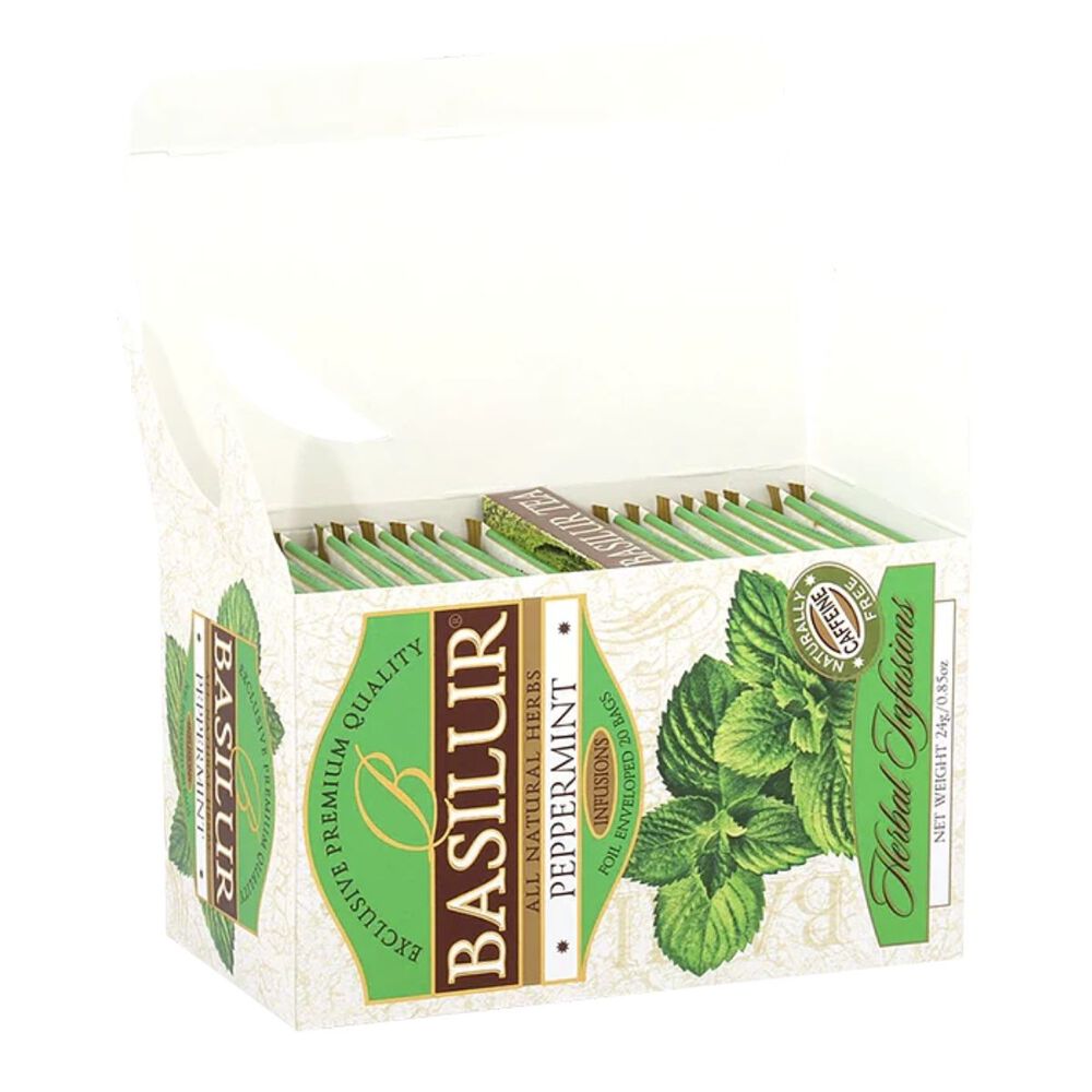 Te Basilur Infusion Menta Caja 25 Bolsas image number 2.0