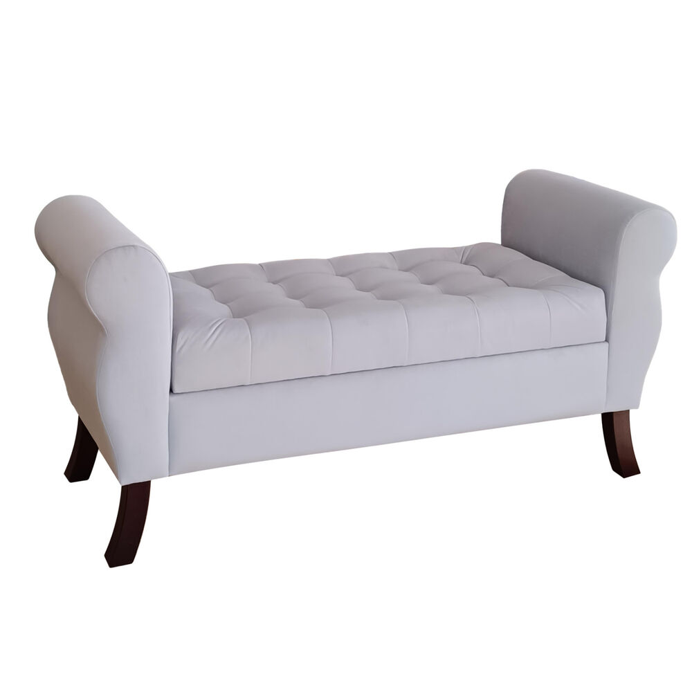 Banqueta Baul Diva Color Gris Perla image number 2.0