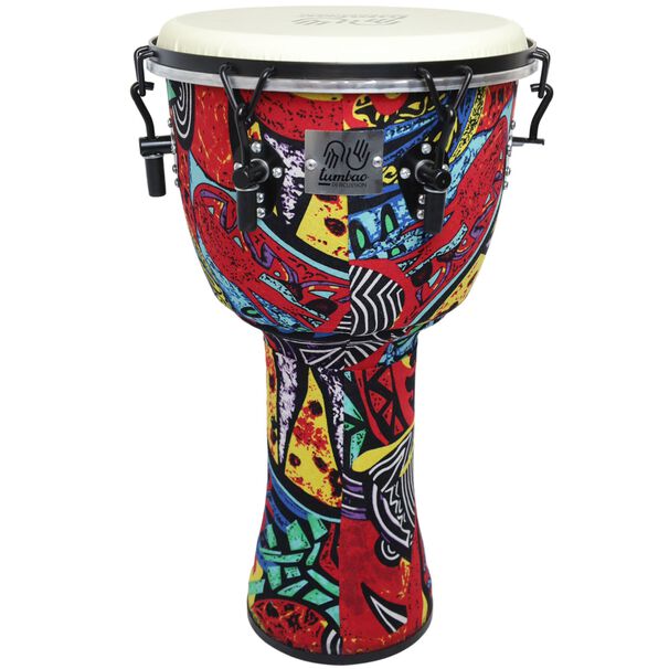 Djembe Abs 12'' De Tela Con Afinador Tumbao