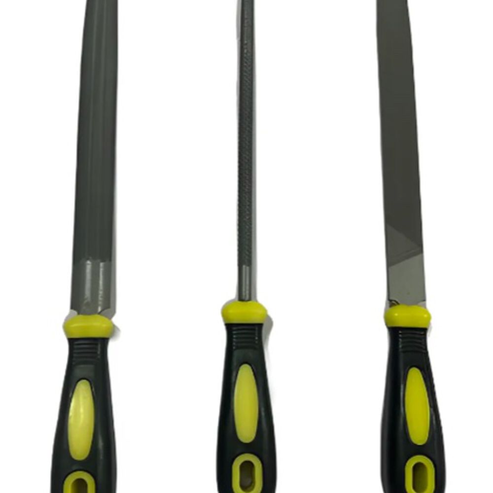 Set Juego De Limas De Acero 3 Piezas 8 Pulgadas image number 0.0