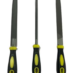 Set Juego De Limas De Acero 3 Piezas 8 Pulgadas