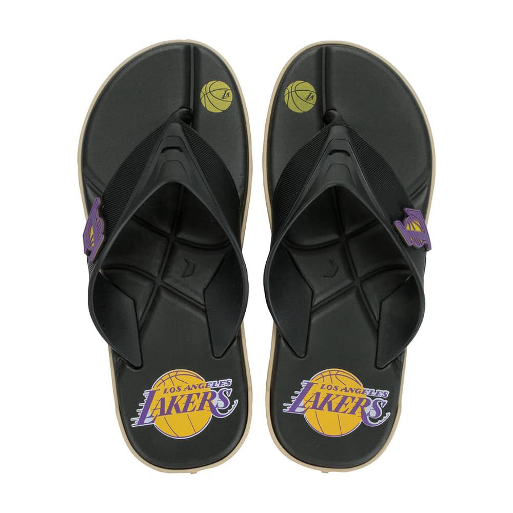 Sandalia Hombre Negro/azul Lakers Shot Nba Rider image number 0.0