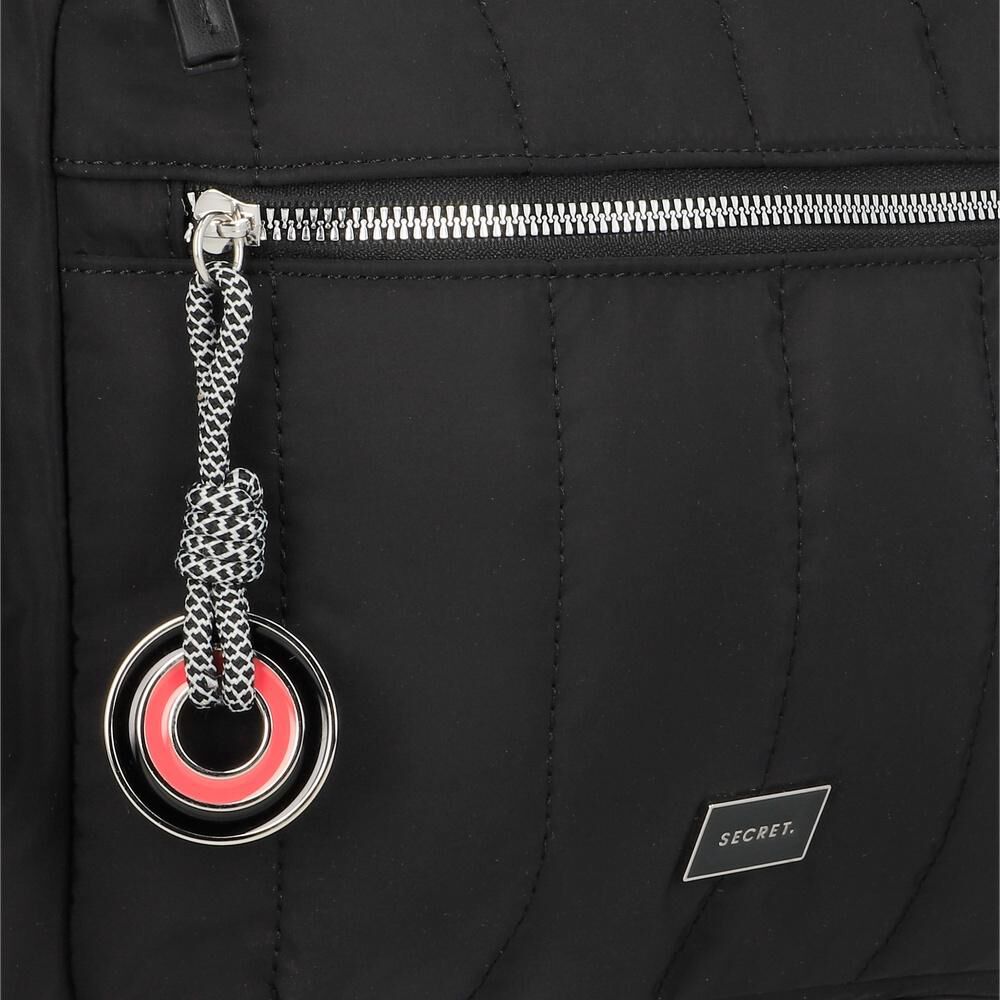 Mochila Secret Pipa Sc6 M Negro image number 5.0