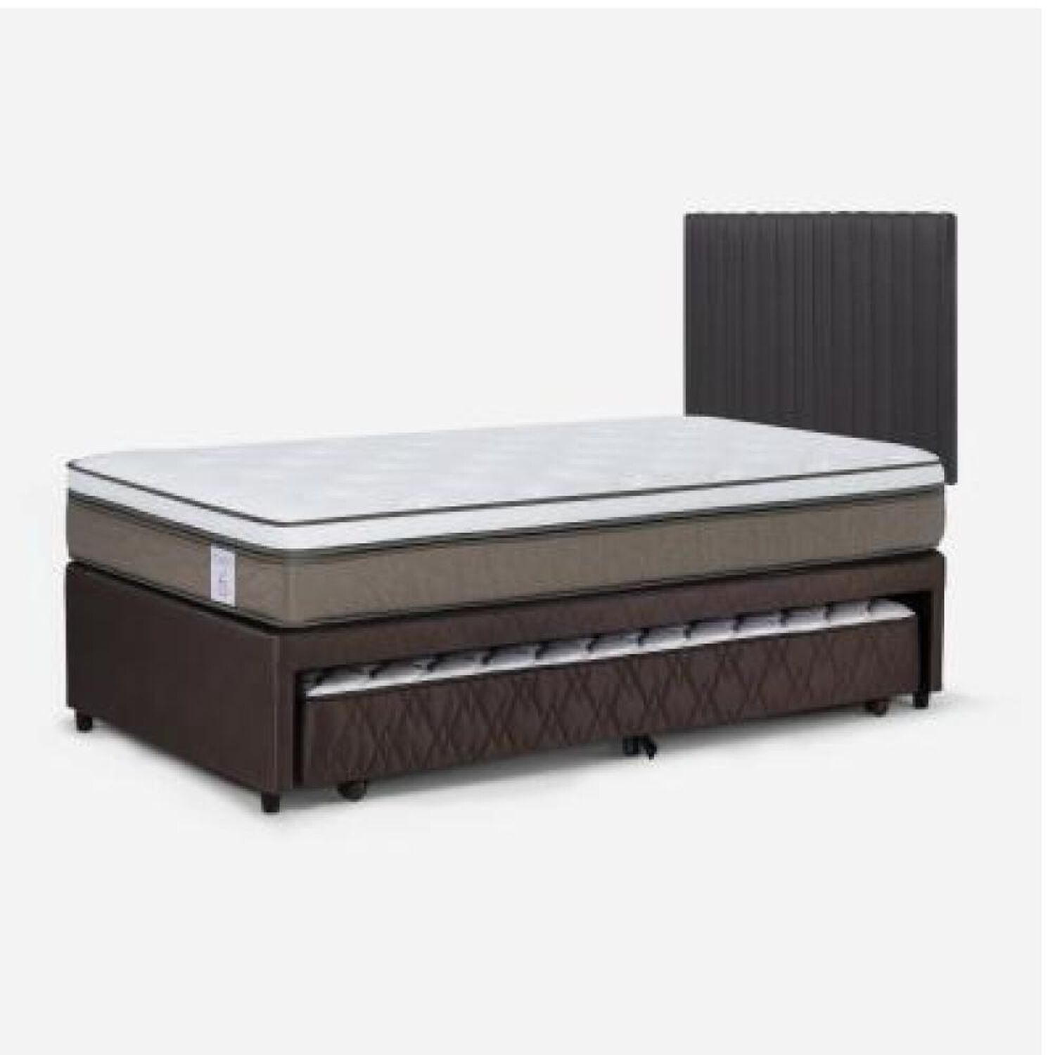 Cama Nido Rosen New Style 6 / 1.5 Plazas / Base Normal + Respaldo image number 8.0
