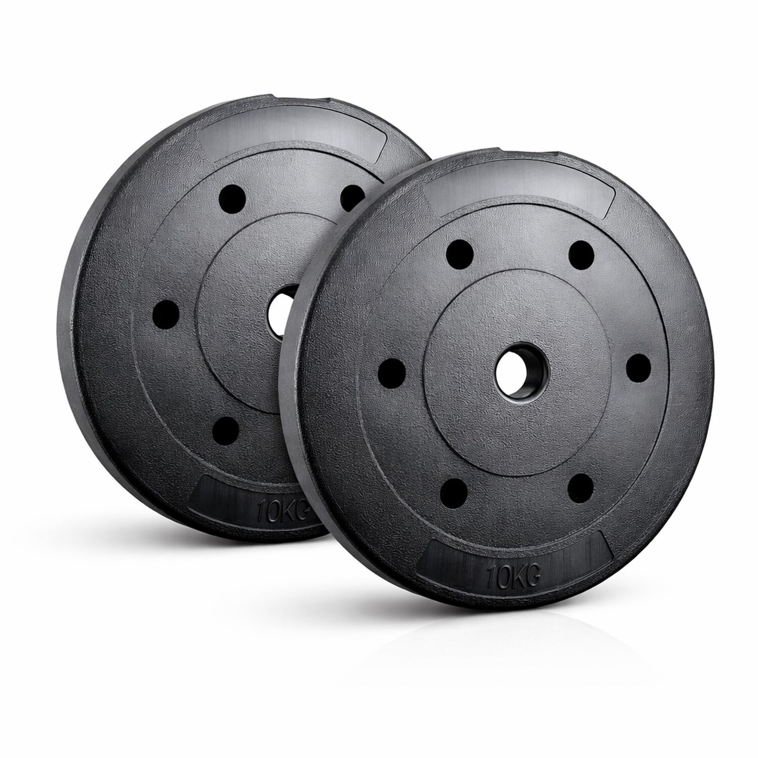 Set 2 Discos Pvc Preol&iacute;mpicos 10kg X 2 image number 0.0