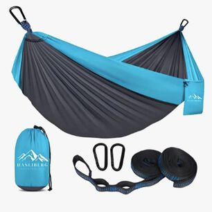 Hamaca Paraguaya Camping Color Azul