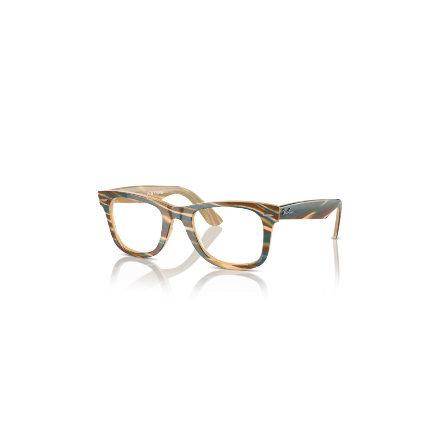 Lentes &Oacute;pticos Wayfarer Ease Change Fotocrom&aacute;ticos Marr&oacute;n Ray-ban Optical image number 2.0