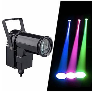 Foco Led De Bola De Espejo A Todo Color Rgbw Para Disco