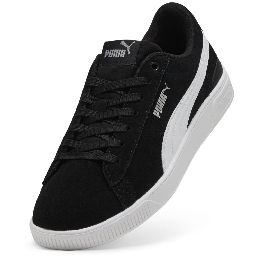 Zapatilla Urbana Mujer Puma Vikky Negro image number 3.0