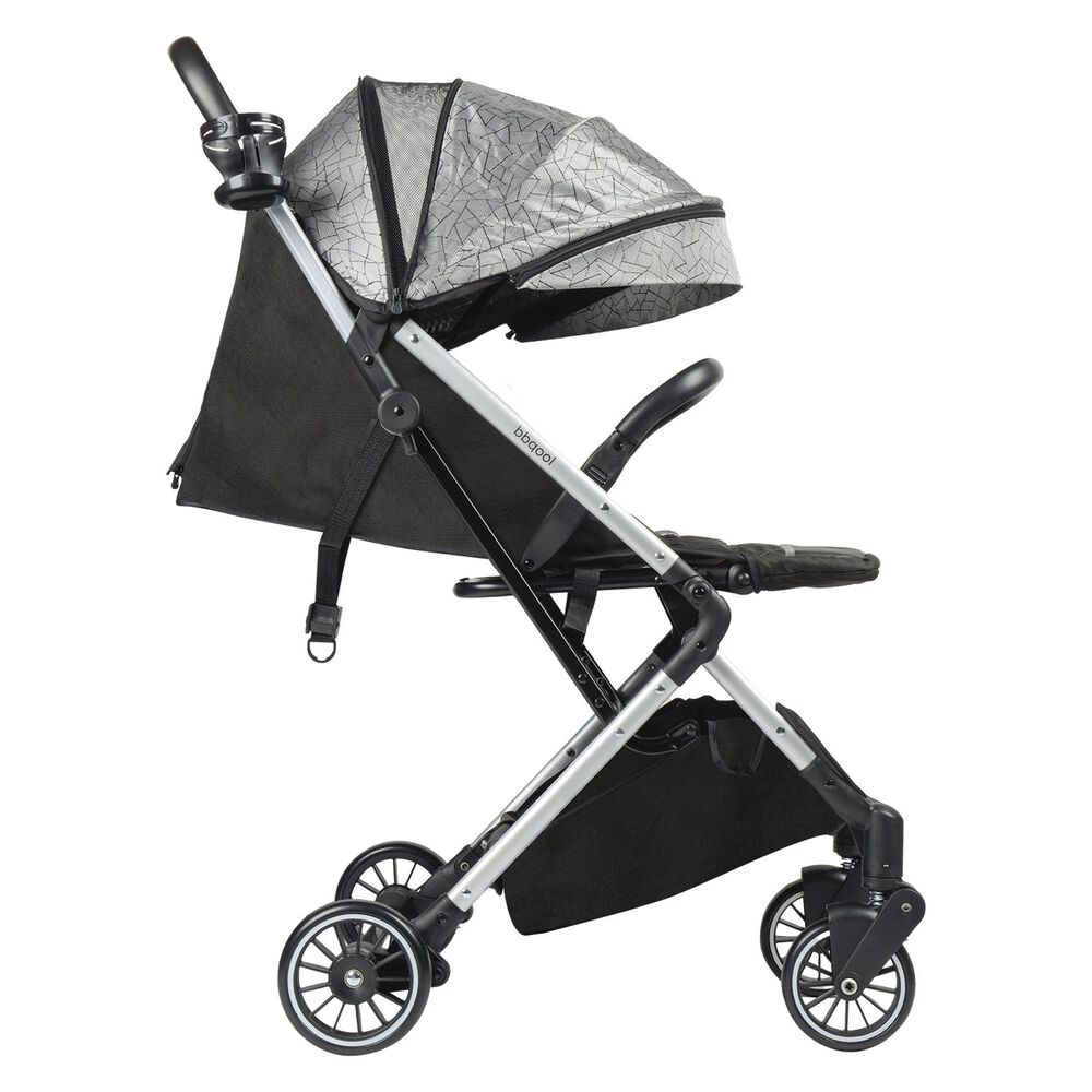 Coche Maleta Compacto Mini-ride Grey image number 2.0