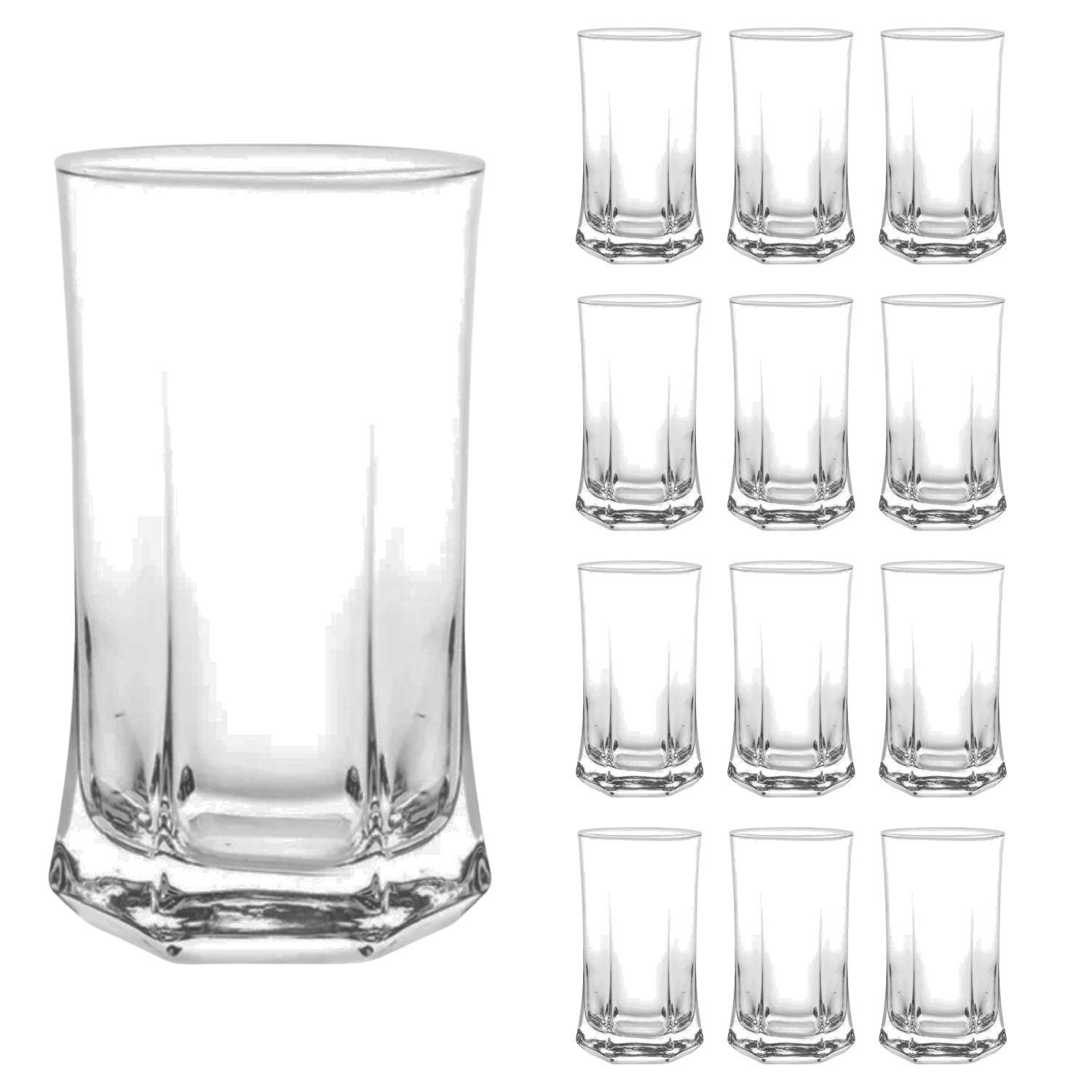 Set 12 Vasos Vivaldi Tragos Altos Cristar 332 Ml image number 0.0