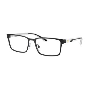 Lentes &Oacute;pticos Negro Mate Scuderia Ferrari