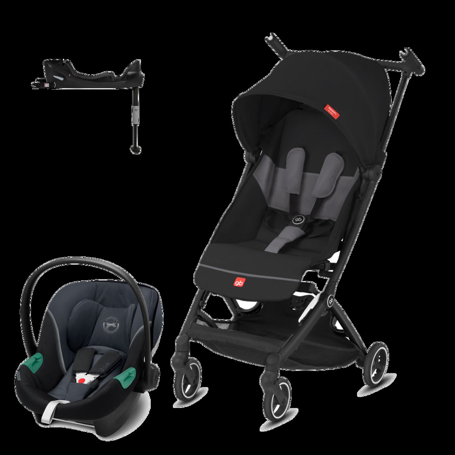 Coche Travel System Pockit Plus All City Vb+ Aton S2+base image number 0.0