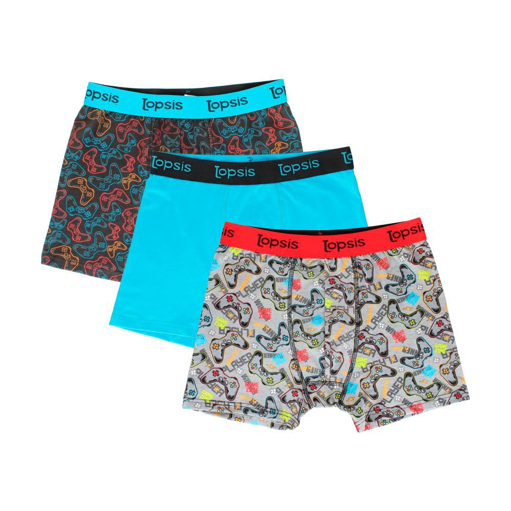 Pack Boxer Boxer Niño Topsis / 3 Piezas image number 0.0