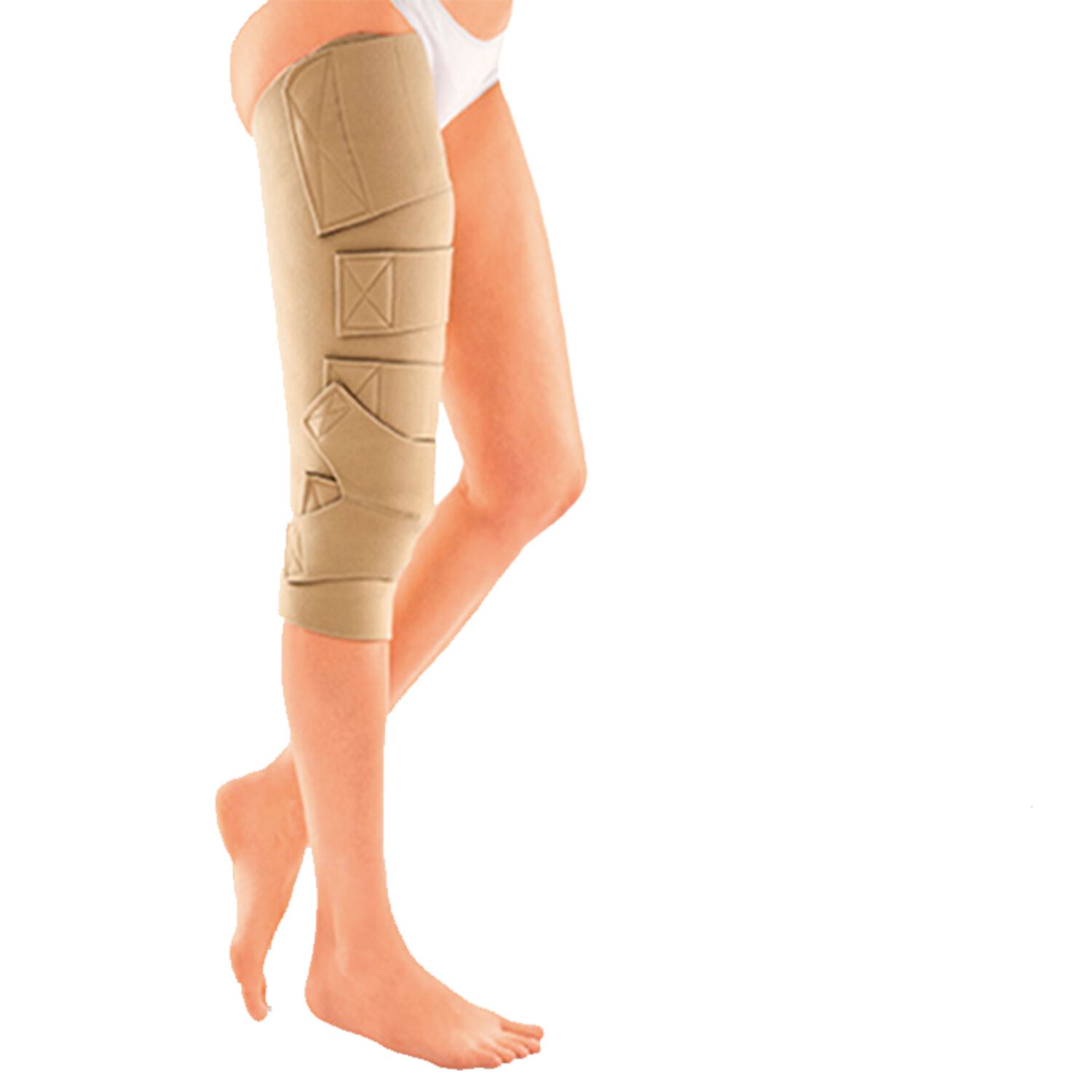 Juxta-fit Muslo/rodilla Izq Dg Corto S 45cm-blunding image number 0.0
