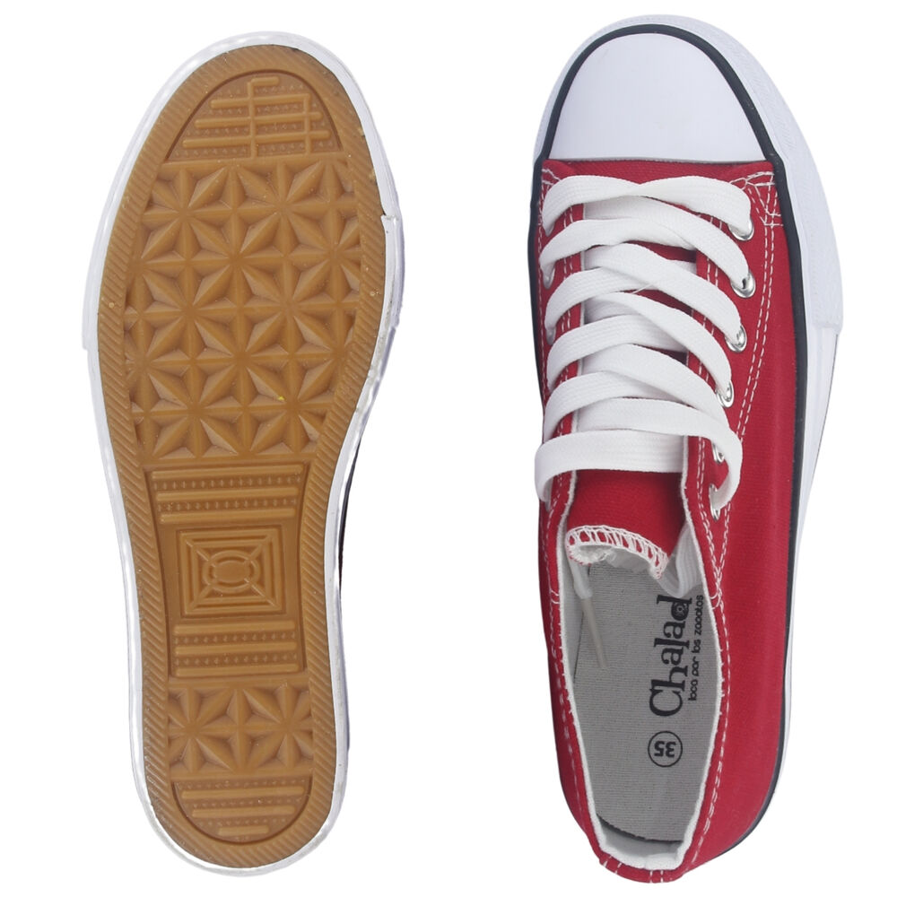 Zapatilla Mujer Chalada Cruni-1 Rojo Urbano image number 5.0