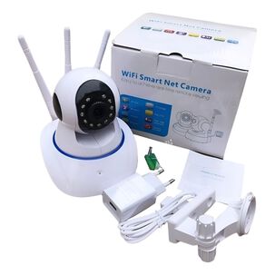 Cámara Ip 360 Hd Wifi Detección Movimiento Visión Nocturna