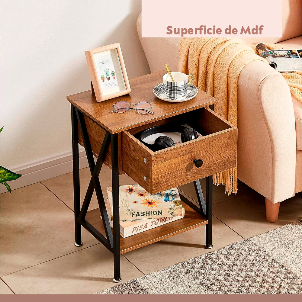 Pack De 2 Veladores Industrial Cross image number 7.0
