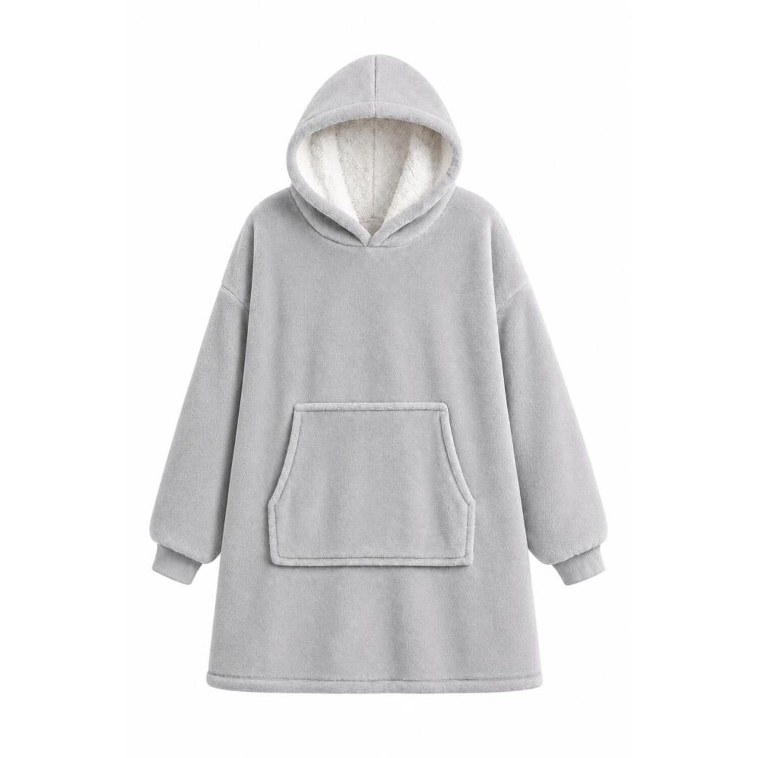 Poleron Felpa Capucha Manta Polar Invierno Unisex Talla Unic image number 10.0