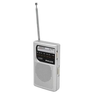 Radio De Bolsillo Retro Am Fm Gris Icf-20