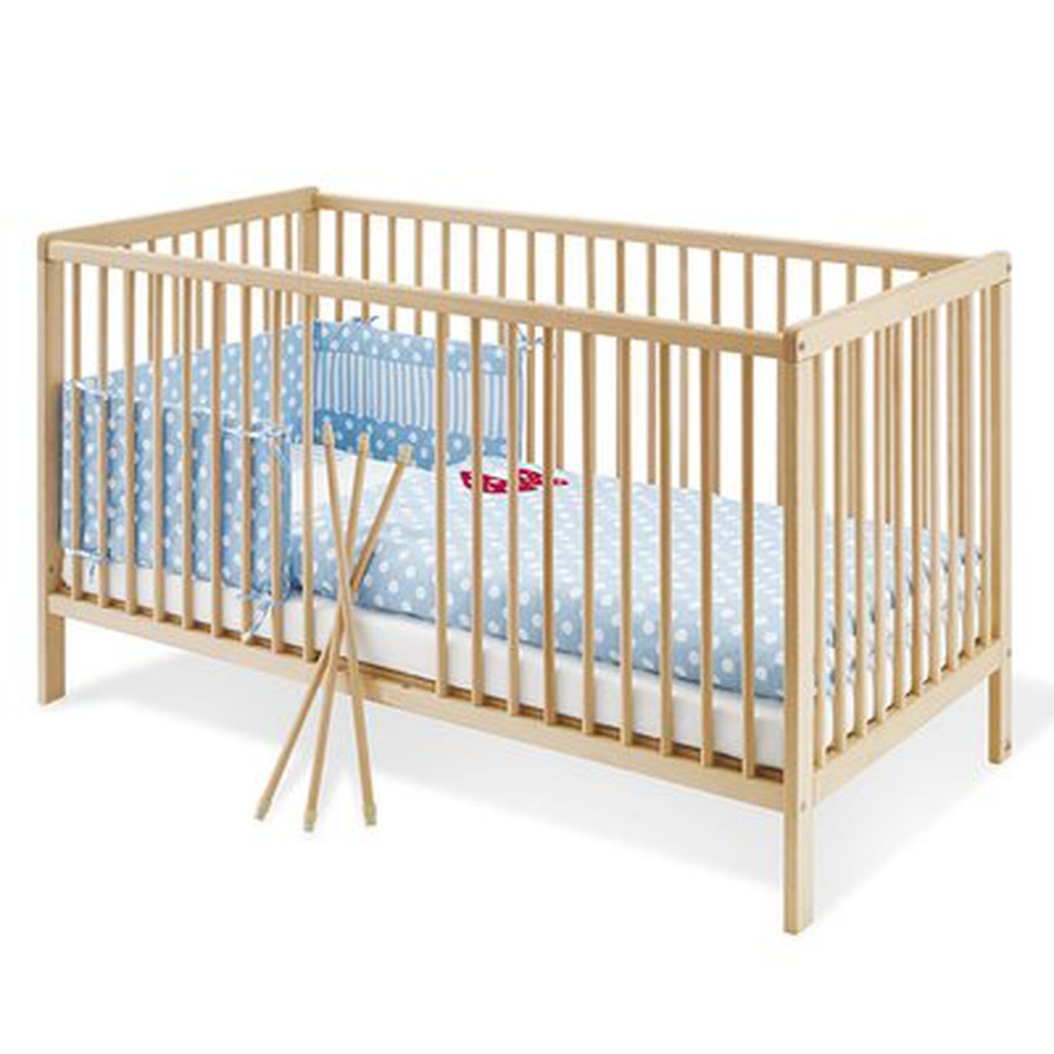Cuna Hanna 140 Cm Madera image number 0.0