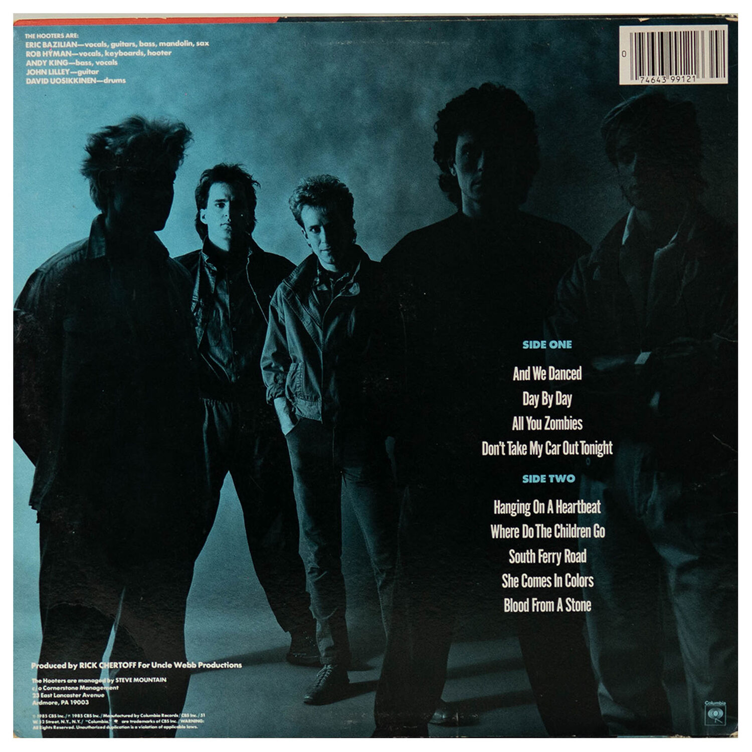 Hooters - Nervous Night | Vinilo Usado image number 1.0